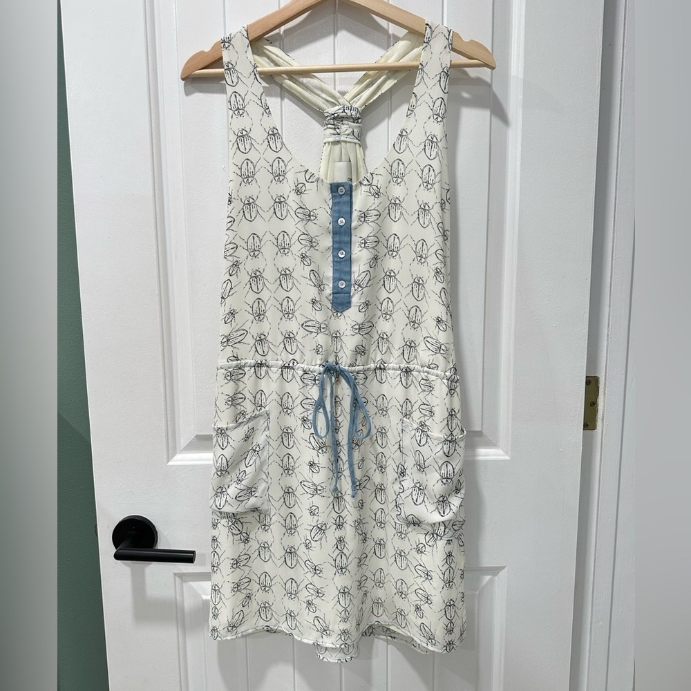 Greylin Beetle Prints Mini Dress